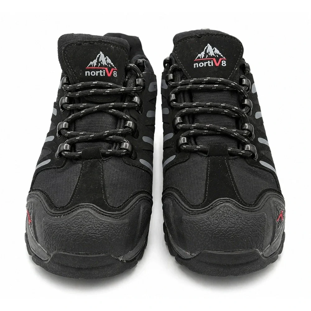 Nortiv 8 Waterproof Softshell Hiking Shoes Mens Size 7‎ Black Lightweight 160448